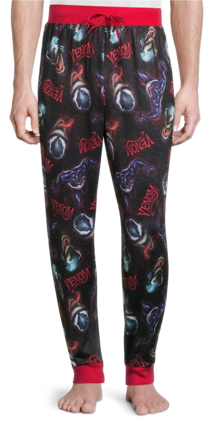 Venom Black Lounge Sleep Pants - 2XL