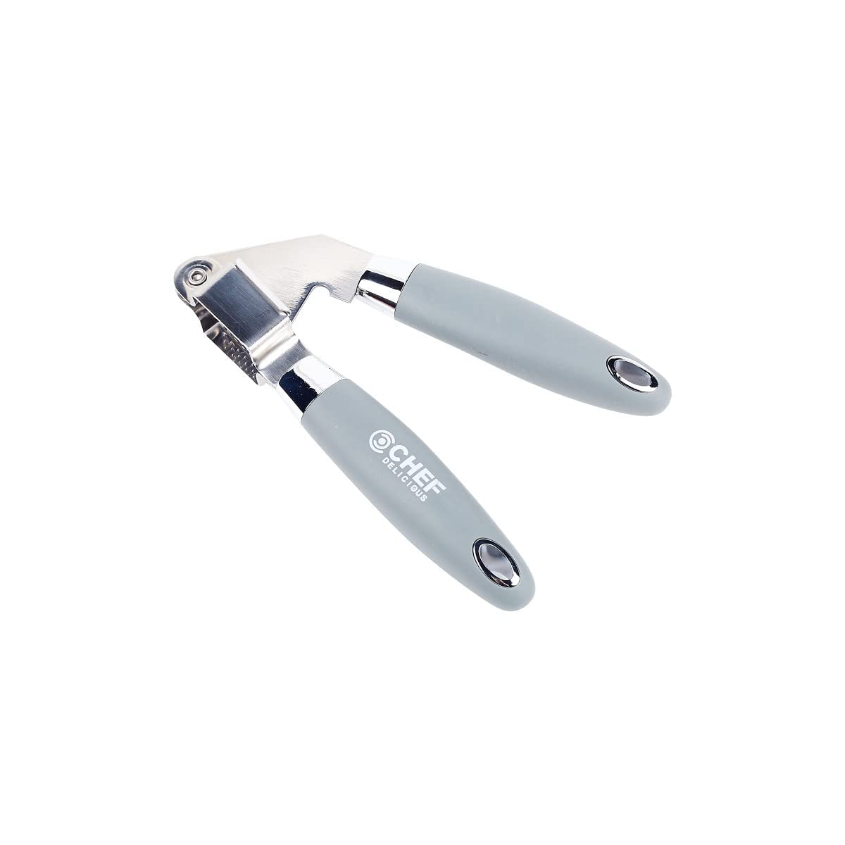 Chef Delicious Garlic Press Non Slip Handles Garlic Crusher Easy to Clean Garlic Mincer Assorted Colors